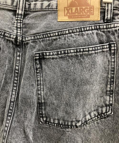 X-LARGE（エクストララージ）X-LARGE (エクストララージ) デニムパンツ ブラック サイズ:W30の古着・服飾アイテム