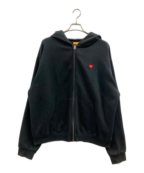 HUMAN MADE（ヒューマンメイド）HUMAN MADE (ヒューマンメイド) HUMAN MADE　CLASSIC ZIP-UP SWEAT HOODIE ブラック サイズ:XXLの古着・服飾アイテム