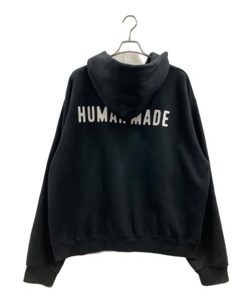 HUMAN MADE（ヒューマンメイド）HUMAN MADE (ヒューマンメイド) HUMAN MADE　CLASSIC ZIP-UP SWEAT HOODIE ブラック サイズ:XXLの古着・服飾アイテム