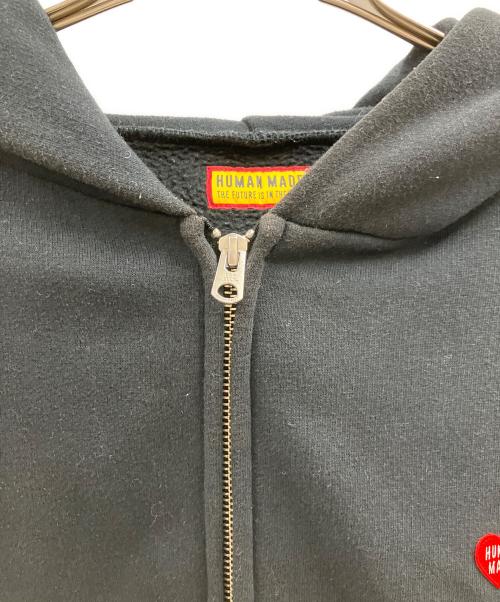HUMAN MADE（ヒューマンメイド）HUMAN MADE (ヒューマンメイド) HUMAN MADE　CLASSIC ZIP-UP SWEAT HOODIE ブラック サイズ:XXLの古着・服飾アイテム