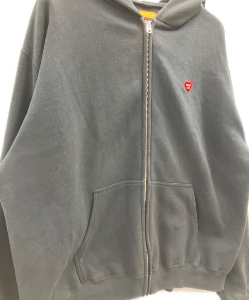 HUMAN MADE（ヒューマンメイド）HUMAN MADE (ヒューマンメイド) HUMAN MADE　CLASSIC ZIP-UP SWEAT HOODIE ブラック サイズ:XXLの古着・服飾アイテム