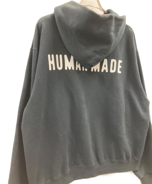 HUMAN MADE（ヒューマンメイド）HUMAN MADE (ヒューマンメイド) HUMAN MADE　CLASSIC ZIP-UP SWEAT HOODIE ブラック サイズ:XXLの古着・服飾アイテム