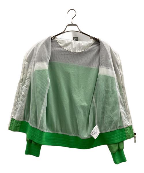 NIKE（ナイキ）NIKE (ナイキ) ナイロンジャケット グリーン×グレー サイズ:Lの古着・服飾アイテム
