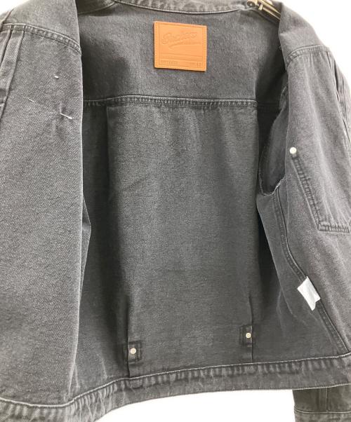 BACKERS（バッカーズ）BACKERS (バッカーズ) Backers デニムジャケット ブラック サイズ:40の古着・服飾アイテム