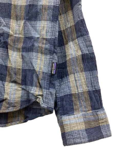 Patagonia（パタゴニア）Patagonia (パタゴニア) 長袖シャツ ブルー サイズ:XSの古着・服飾アイテム