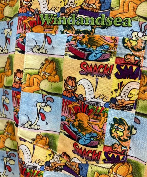 WIND AND SEA（ウィンダンシー）WIND AND SEA (ウィンダンシー) GARFIELD (ガーフィールド) WIND AND SEA　GARFIELD　長袖シャツ マルチカラー サイズ:Sの古着・服飾アイテム