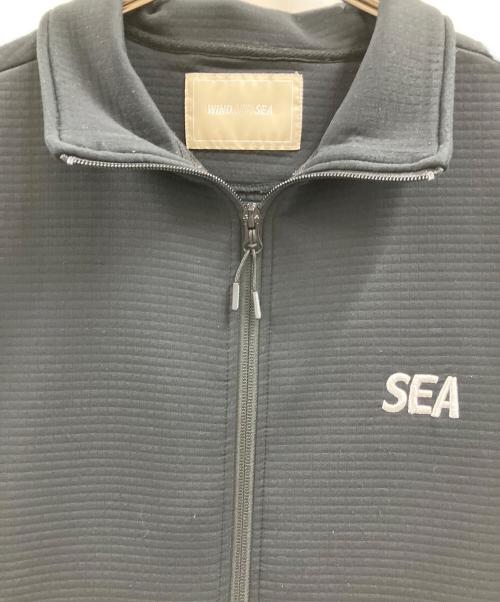 WIND AND SEA（ウィンダンシー）WIND AND SEA (ウィンダンシー) WIND AND SEA　ジップジャケット ブラック サイズ:Lの古着・服飾アイテム