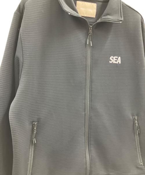 WIND AND SEA（ウィンダンシー）WIND AND SEA (ウィンダンシー) WIND AND SEA　ジップジャケット ブラック サイズ:Lの古着・服飾アイテム