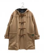 WIND AND SEA×GOD SELECTION XXXウィンダンシー×ゴッド セレクション トリプルエックス）の古着「WIND AND SEA　GOD SELECTION XXX　ダッフルコート」｜ブラウン