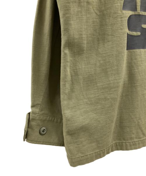 WIND AND SEA（ウィンダンシー）WIND AND SEA (ウィンダンシー) WIND AND SEA　Band Jungle Fatigue Jacket オリーブ サイズ:XLの古着・服飾アイテム