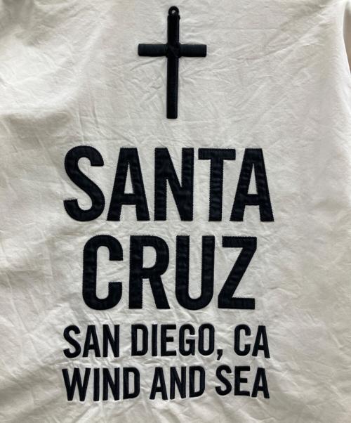 WIND AND SEA（ウィンダンシー）WIND AND SEA (ウィンダンシー) WIND AND SEA　SANTACRUZ DECK JACKET アイボリー サイズ:Lの古着・服飾アイテム