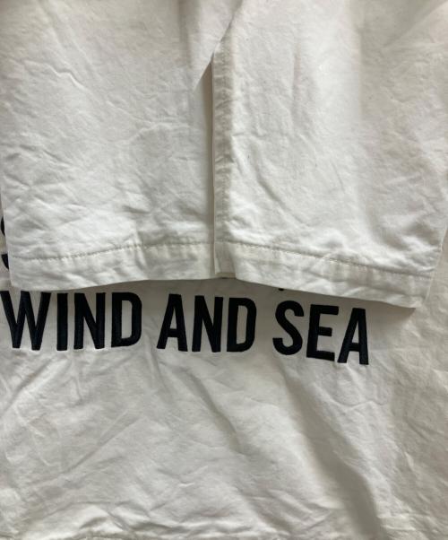 WIND AND SEA（ウィンダンシー）WIND AND SEA (ウィンダンシー) WIND AND SEA　SANTACRUZ DECK JACKET アイボリー サイズ:Lの古着・服飾アイテム