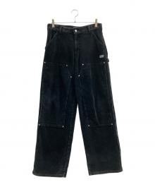 WIND AND SEA（ウィンダンシー）の古着「Wash Corduroy W Knee Pant」｜ブラック