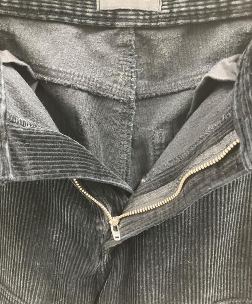 WIND AND SEA（ウィンダンシー）WIND AND SEA (ウィンダンシー) Wash Corduroy W Knee Pant ブラック サイズ:Mの古着・服飾アイテム
