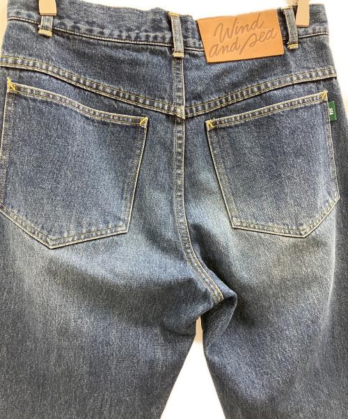 WIND AND SEA（ウィンダンシー）WIND AND SEA (ウィンダンシー) WIND AND SEA　デニムパンツ インディゴ サイズ:Mの古着・服飾アイテム