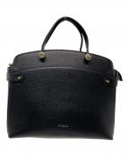 FURLAフルラ）の古着「FURLA 2WAYバッグ」｜ブラック