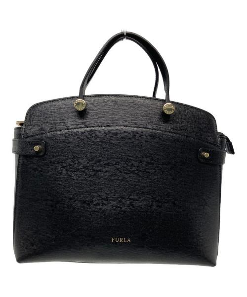 FURLA（フルラ）FURLA (フルラ) FURLA 2WAYバッグ ブラックの古着・服飾アイテム