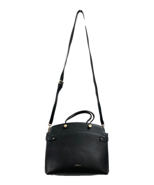 FURLA（フルラ）FURLA (フルラ) FURLA 2WAYバッグ ブラックの古着・服飾アイテム