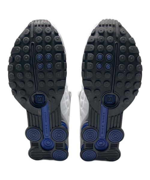 NIKE（ナイキ）NIKE (ナイキ) SHOX R4 ホワイト×シルバー サイズ:US8の古着・服飾アイテム
