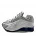 NIKE (ナイキ) SHOX R4 ホワイト×シルバー サイズ:US8：9000円