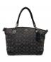 COACH（コーチ）の古着「COACH　2WAYショルダーバッグ」｜グレー