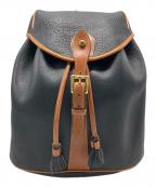 DOONEY&BOURKEドゥーニーアンドバーク）の古着「DOONEY&BOURKE　リュック」｜ブラック×ブラウン
