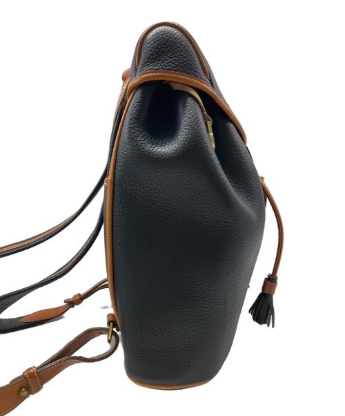 DOONEY&BOURKE（ドゥーニーアンドバーク）DOONEY&BOURKE (ドゥーニーアンドバーク) DOONEY&BOURKE　リュック ブラック×ブラウンの古着・服飾アイテム
