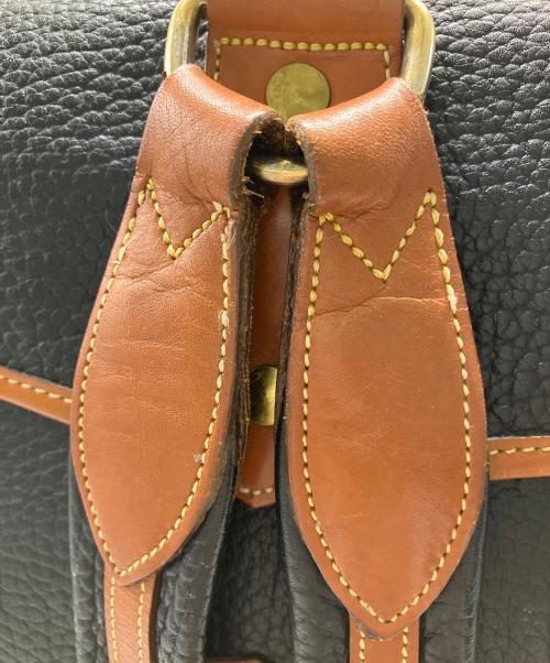 DOONEY&BOURKE（ドゥーニーアンドバーク）DOONEY&BOURKE (ドゥーニーアンドバーク) DOONEY&BOURKE　リュック ブラック×ブラウンの古着・服飾アイテム