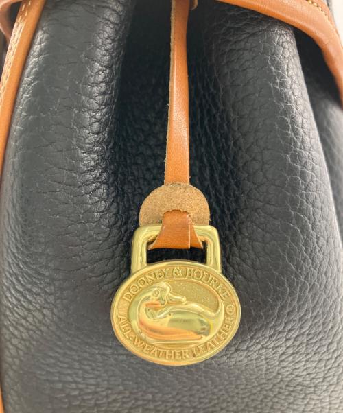 DOONEY&BOURKE（ドゥーニーアンドバーク）DOONEY&BOURKE (ドゥーニーアンドバーク) DOONEY&BOURKE　リュック ブラック×ブラウンの古着・服飾アイテム