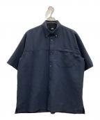 THE NORTH FACEザ ノース フェイス）の古着「THE NORTH FACE　半袖シャツ」｜ネイビー