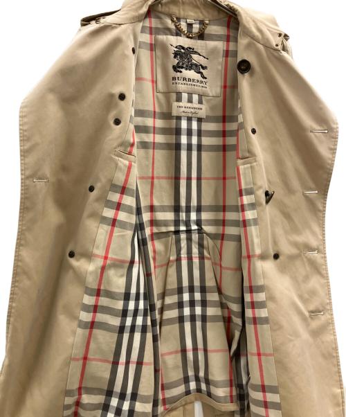 BURBERRY（バーバリー）BURBERRY (バーバリー) BURBERRY　THE KENSINGTON　　トレンチコート ベージュ サイズ:48の古着・服飾アイテム