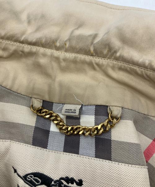 BURBERRY（バーバリー）BURBERRY (バーバリー) BURBERRY　THE KENSINGTON　　トレンチコート ベージュ サイズ:48の古着・服飾アイテム