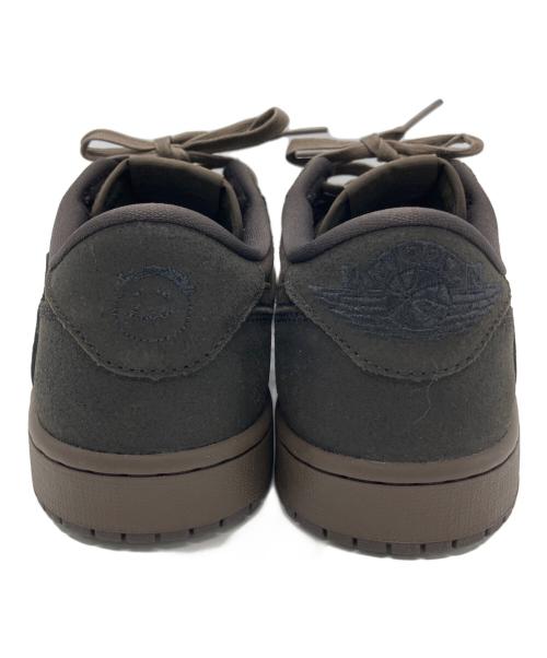 NIKE（ナイキ）NIKE (ナイキ) Travis Scott (トラヴィススコット) NIKE×TRAVIS SCOTT　スニーカー ダークブラウン サイズ:27.5ｃｍの古着・服飾アイテム