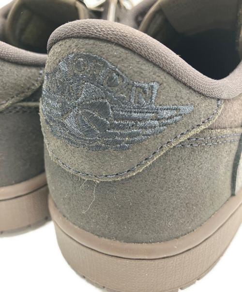 NIKE（ナイキ）NIKE (ナイキ) Travis Scott (トラヴィススコット) NIKE×TRAVIS SCOTT　スニーカー ダークブラウン サイズ:27.5ｃｍの古着・服飾アイテム