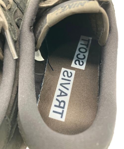 NIKE（ナイキ）NIKE (ナイキ) Travis Scott (トラヴィススコット) NIKE×TRAVIS SCOTT　スニーカー ダークブラウン サイズ:27.5ｃｍの古着・服飾アイテム