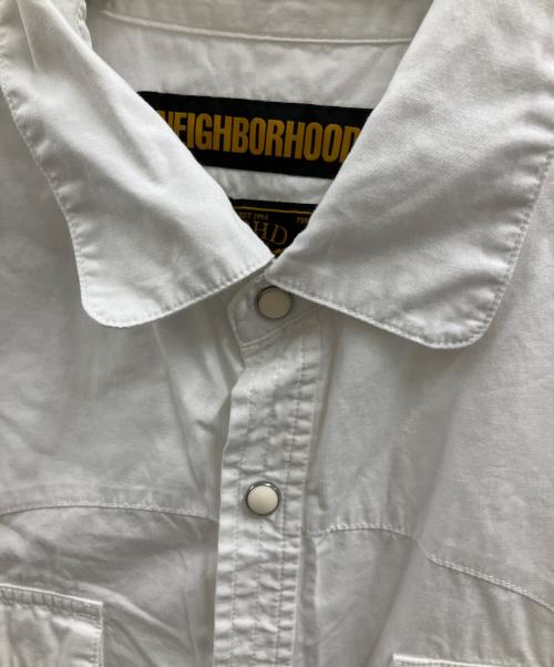 NEIGHBORHOOD（ネイバーフッド）NEIGHBORHOOD (ネイバーフッド) 長袖シャツ ホワイト サイズ:Lの古着・服飾アイテム