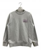 PALACEパレス）の古着「PALACE GATED COMMUNITY CREW」｜グレー
