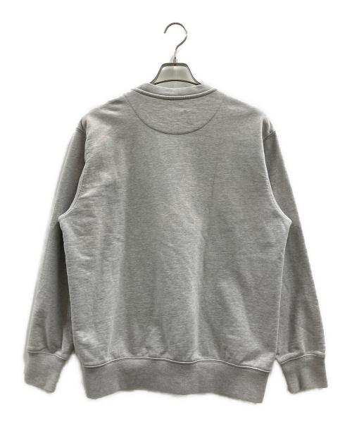 PALACE（パレス）PALACE (パレス) PALACE GATED COMMUNITY CREW グレー サイズ:Mの古着・服飾アイテム