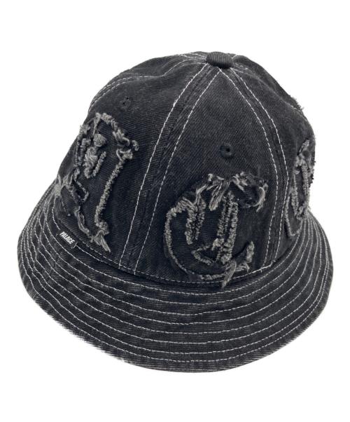 PALACE（パレス）PALACE (パレス) PALACE　バケットハット ブラックの古着・服飾アイテム