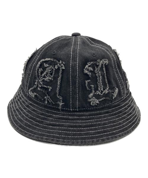 PALACE（パレス）PALACE (パレス) PALACE　バケットハット ブラックの古着・服飾アイテム