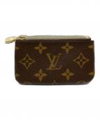 LOUIS VUITTONルイ ヴィトン）の古着「LOUIS VUITTON ポシェット・クレ  コインケース」｜ブラウン