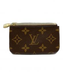 LOUIS VUITTON（ルイ ヴィトン）の古着「LOUIS VUITTON 	ポシェット・クレ  コインケース」｜ブラウン