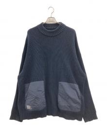 FreshService（フレッシュサービス）の古着「厚手ニット」｜ネイビー