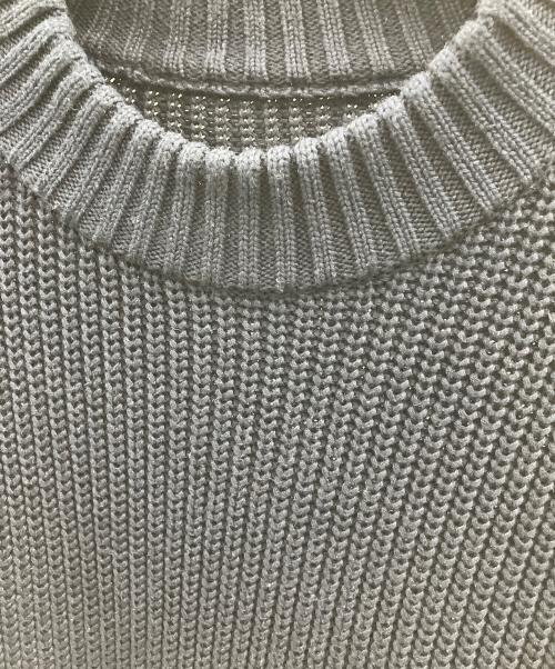 FreshService（フレッシュサービス）FreshService (フレッシュサービス) 厚手ニット ネイビー サイズ:Lの古着・服飾アイテム