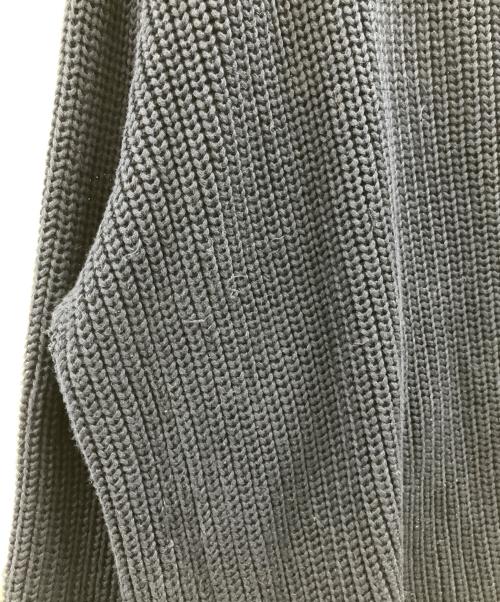 FreshService（フレッシュサービス）FreshService (フレッシュサービス) 厚手ニット ネイビー サイズ:Lの古着・服飾アイテム