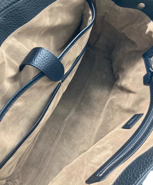 Maker's Shirt 鎌倉（メーカーズシャツカマクラ）Maker's Shirt 鎌倉 (メーカーズシャツカマクラ) Maker's Shirt 鎌倉　フラップトートバッグ ブラックの古着・服飾アイテム