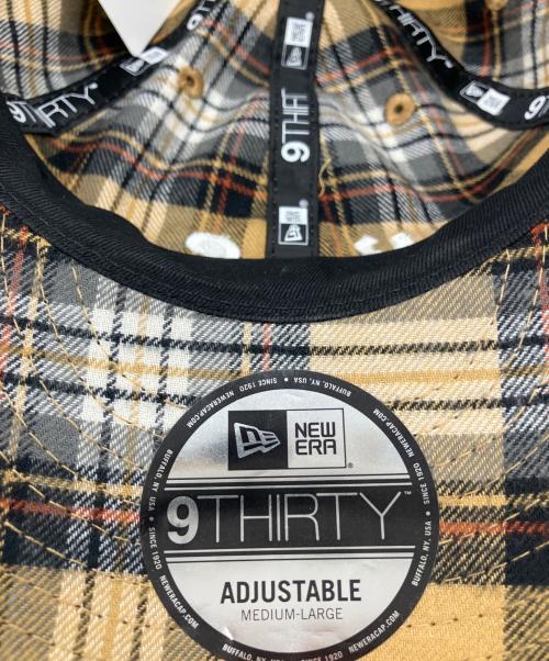 New Era（ニューエラ）New Era (ニューエラ) New Era　	9THIRTY Check Series　キャップ ベージュ 未使用品の古着・服飾アイテム