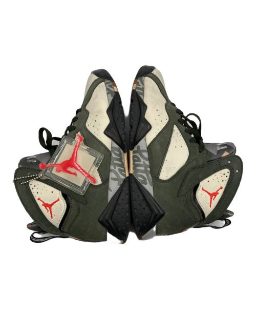 NIKE（ナイキ）NIKE (ナイキ) Patta (パタ) Air Jordan 7 Retro オリーブ サイズ:US8の古着・服飾アイテム