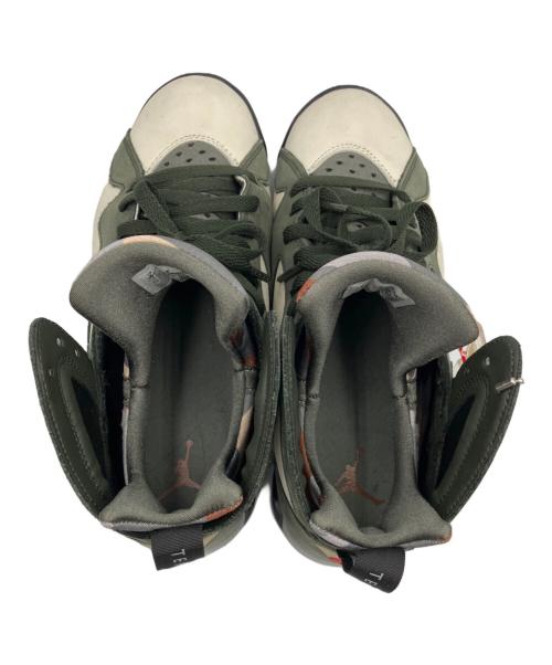 NIKE（ナイキ）NIKE (ナイキ) Patta (パタ) Air Jordan 7 Retro オリーブ サイズ:US8の古着・服飾アイテム