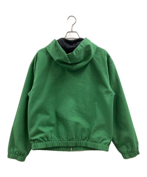 stussy（ステューシー）stussy (ステューシー) Canvas Work Jacket グリーン サイズ:Sの古着・服飾アイテム